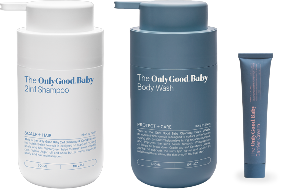 Only Good Baby 2-in-1 shampoo, body wash and barrier cream